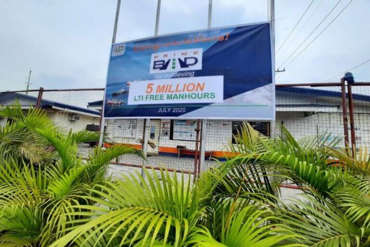 Prime BMD reaches 5 Million consecutive manhours with No Lost Time Injuries